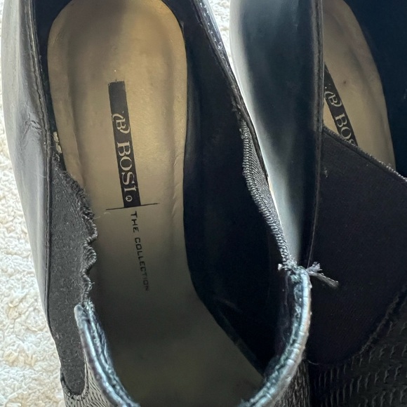 Elegant Black Women's Ankle Boots - Picture 12 of 14